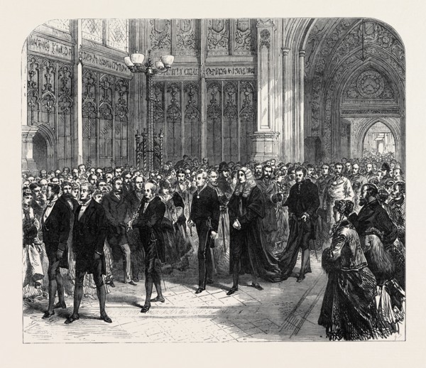 MEETING OF THE REFORMED PARLIAMENT: PROCESSION OF THE SPEAKER OF THE HOUSE OF COMMONS TO THE BAR OF