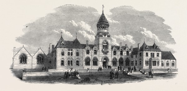 WESLEYAN METHODIST COLLEGE, HEADINGLEY, NEAR LEEDS, UK, 1869