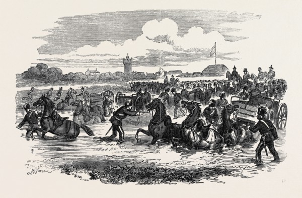 ACCIDENT AT THE PORTSMOUTH REVIEW, UK, 1869