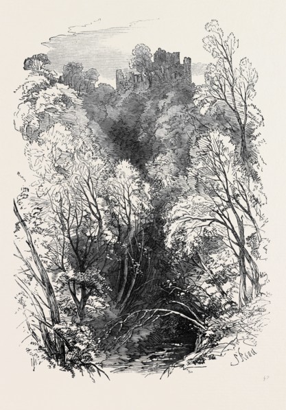 THE DEVON VALLEY RAILWAY IN SCOTLAND: THE RUMBLING BRIG, 1869, UK