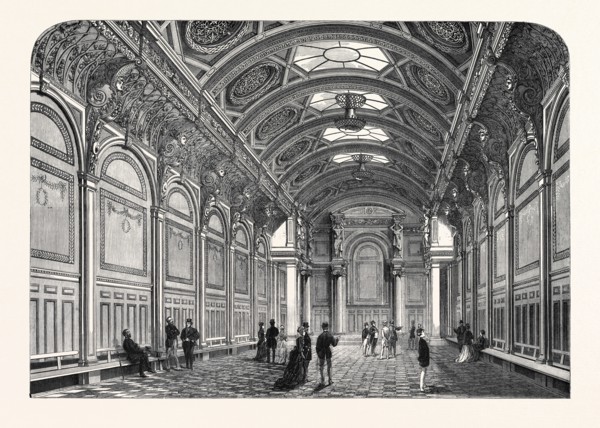 THE NEW FREEMASON'S HALL, GREAT QUEEN STREET, LONDON, UK, 1869