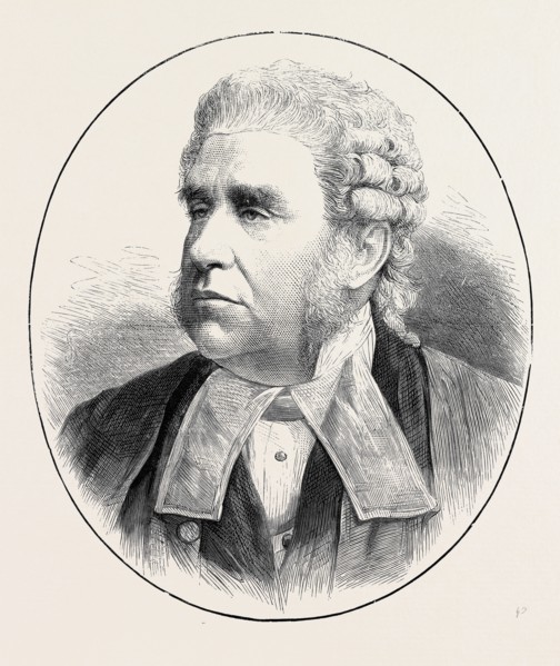 THE LATE MR. SERJEANT PARRY, 1880
