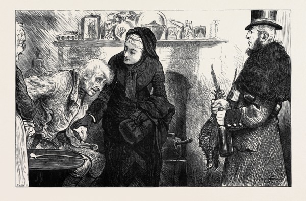 "My Lady's pheasants and port wine mostly went in that way, as they had done in the late Lord's