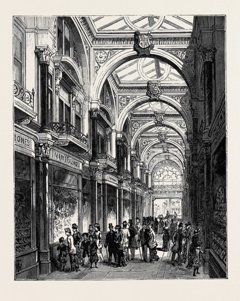 NEW ARCADE, OLD BOND STREET, LONDON, 1880