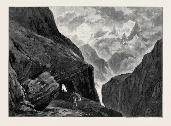 THE PASS OF ST. GOTHARD, FROM TURNER'S "LIBER STUDIORUM", 1880