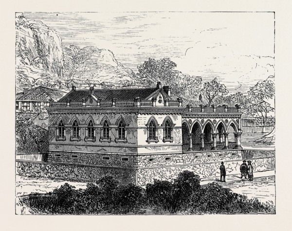 NEW MASONIC HALL, KOOLANGSU, AMOY, 1880