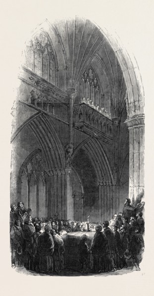 CHRISTMAS CEREMONY IN EXETER CATHEDRAL