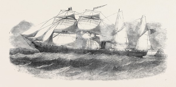 THE NEW SCREW STEAMSHIP "ADELAIDE"
