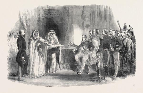 LIBERATION OF ABD-EL-KADER, BY THE PRESIDENT, FROM THE CHATEAU OF AMBOISE