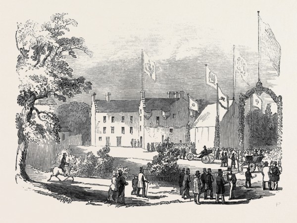 FETE AT INGLISMALDIE, TO CELEBRATE THE BIRTH OF LORD INVERURY, 1852