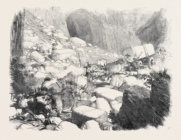 THE MARBLE QUARRIES OF CARRARA