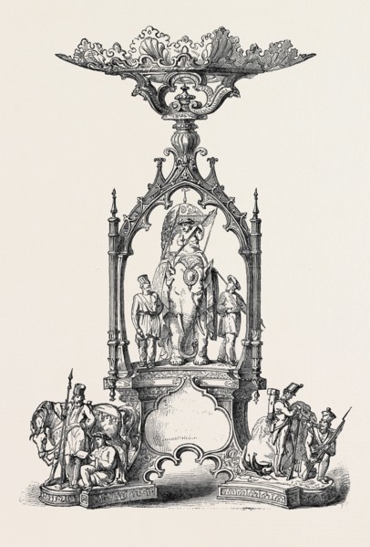 PLATE PRESENTED TO SIR CHARLES J. NAPIER, BY THE BELOOCH SIRDARS OF SCINDE
