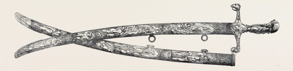 SWORD PRESENTED TO SIR CHARLES J. NAPIER, BY THE BELOOCH SIRDARS OF SCINDE, 1852