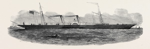 THE "WAVE QUEEN" STEAMER, 1852