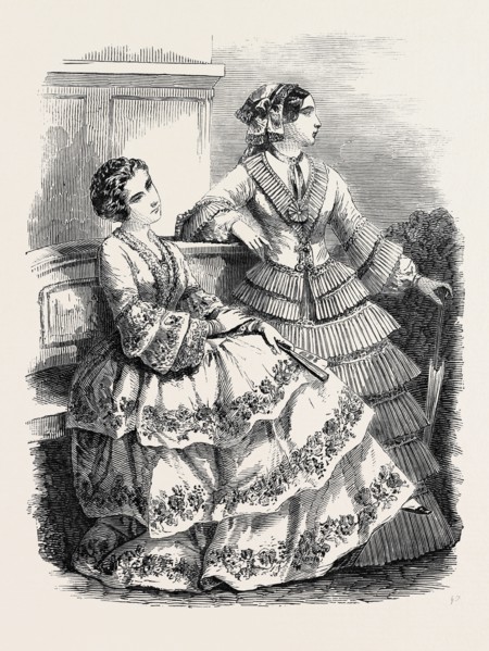 PARIS FASHIONS FOR AUGUST, 1852