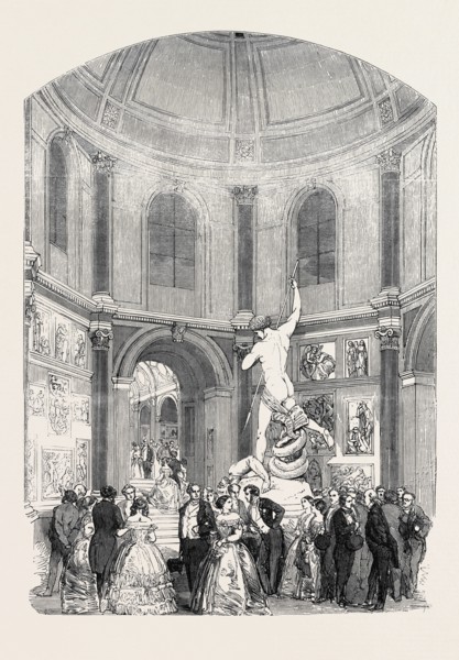 SOIREE OF THE SUBURBAN ARTISAN SCHOOLS, IN THE FLAXMAN HALL, UNIVERSITY COLLEGE, 1852