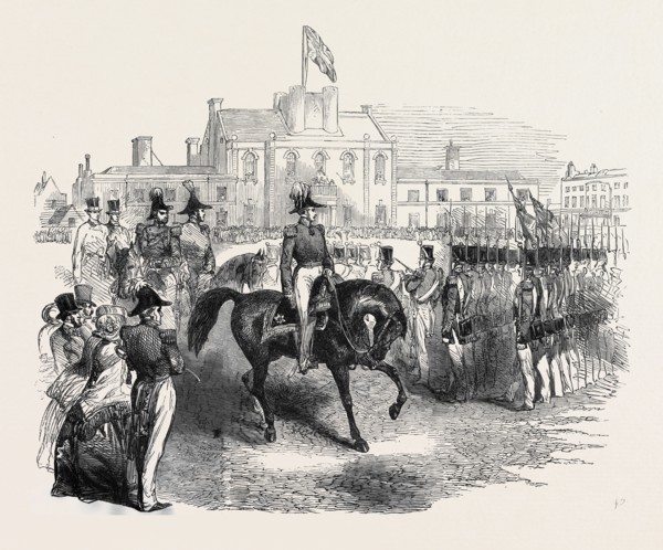 REVIEW OF THE HON. ARTILLERY COMPANY, BY HIS ROYAL HIGHNESS PRINCE ALBERT CAPTAIN-GENERAL AND