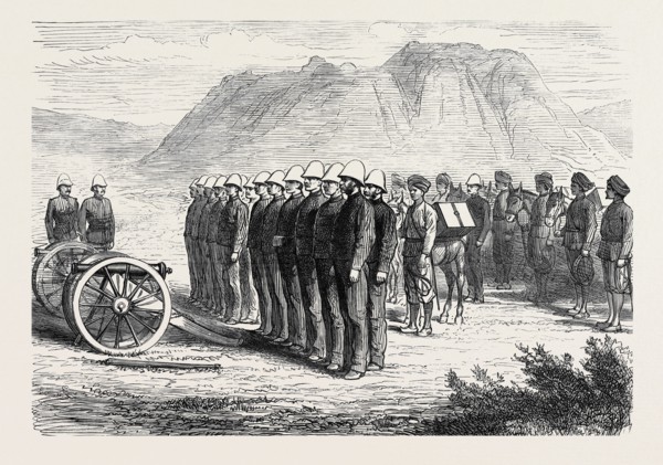 THE AFGHAN WAR: A SUBDIVISION OF A MOUNTAIN BATTERY, 1879