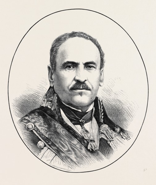 THE LATE MARSHAL ESPARTERO, DUKE OF VITTORIA, FORMERLY REGENT OF SPAIN, 1879