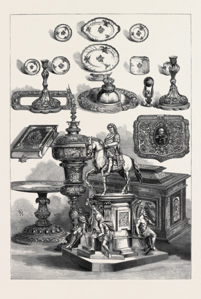 PRESENTS FROM THE EMPEROR OF GERMANY TO MEMBERS OF HER MAJESTY'S HOUSEHOLD, IN COMMEMORATION OF THE