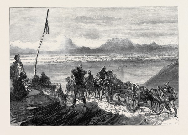 THE AFGHAN WAR: FIRST VIEW OF CANDAHAR, 1879