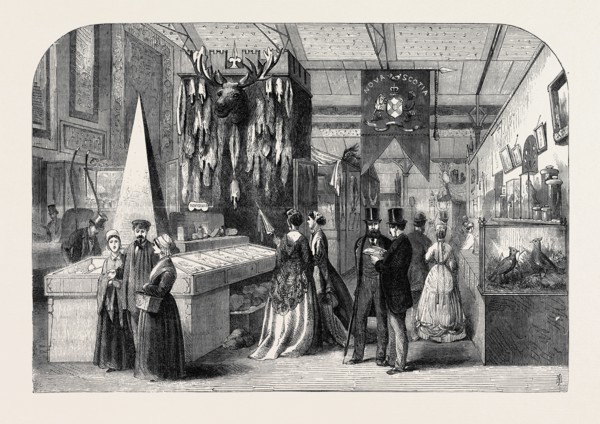 THE PARIS INTERNATIONAL EXHIBITION: THE NOVA SCOTIA SECTION, FRANCE, 1867