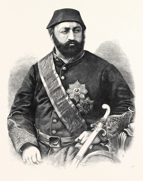ABDUL AZIZ KHAN, SULTAN OF TURKEY, 1867
