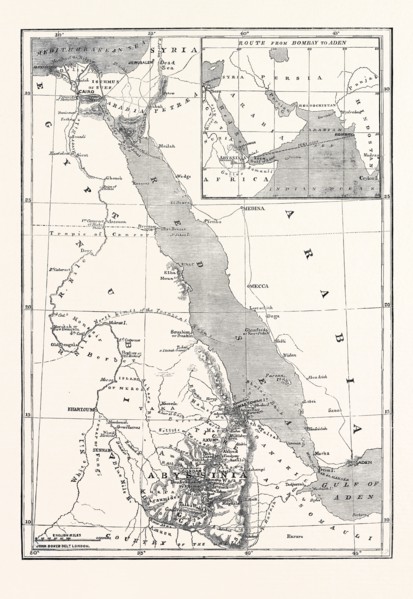 ABYSSINIA AND THE SHORES OF THE RED SEA, ETHIOPIA, 1867