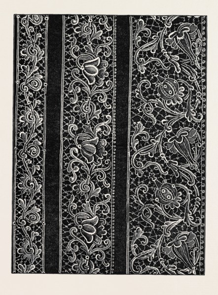 THE PARIS INTERNATIONAL EXHIBITION: POINT COLBERT, A REPRODUCTION OF VENICE POINT LACE, FRANCE,