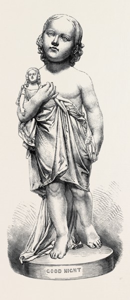"GOOD NIGHT," BY JOSEPH DURHAM, A.R.A., 1867