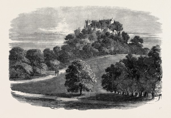 THE QUEEN'S VISIT TO GERMANY: KALLENBERG, NEAR COBOURG, THE DUKE'S HUNTING CHATEAU, 1862