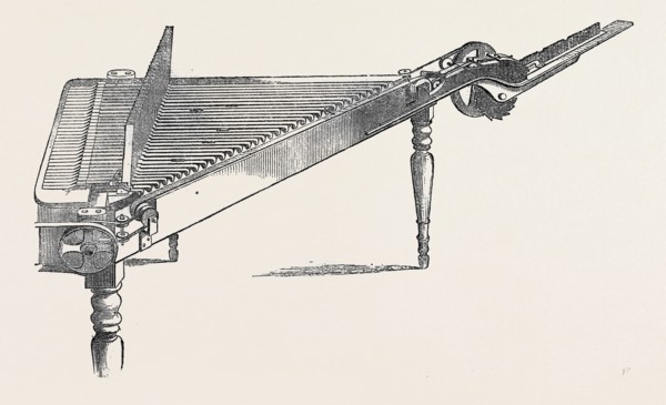 THE INTERNATIONAL EXHIBITION: MITCHEL'S TYPE-COMPOSING MACHINE, 1862