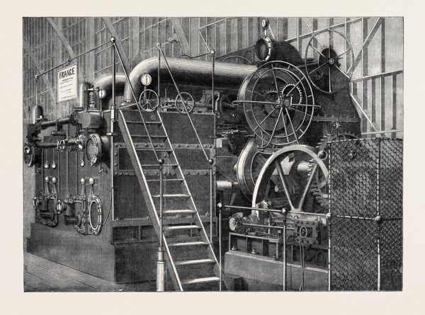 THE INTERNATIONAL EXHIBITION: MARINE ENGINES OF THE MEDITERRANEAN FORGING COMPANY, 1862