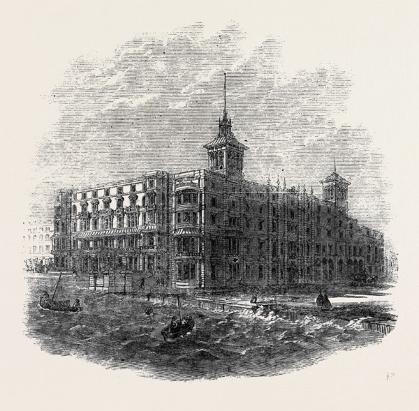 THE QUEEN'S HOTEL, HASTINGS, 1862