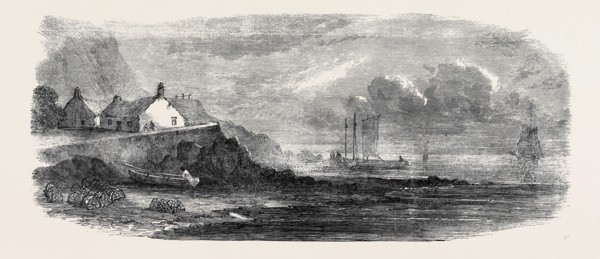 THE SHELLFISH SUPPLIES: SHELLFISH CATCHERS' COTTAGE AT CANTY BAY, 1862