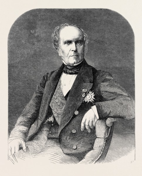 BARON GROS, THE NEWLY APPOINTED FRENCH AMBASSADOR AT THE COURT OF ST. JAMES'S, 1862