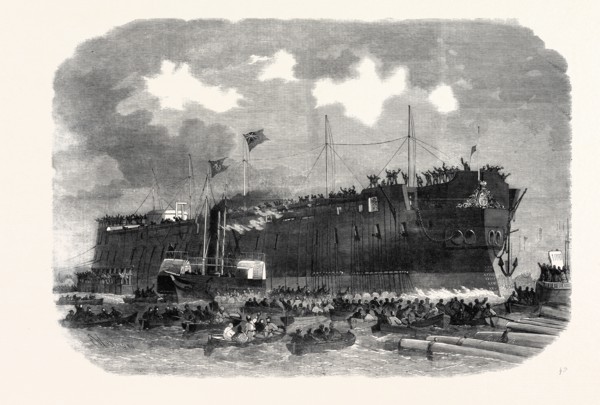 THE NORTHUMBERLAND AFLOAT, UK, 1866