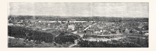 BRISBANE, THE CAPITAL OF QUEENSLAND, AUSTRALIA, 1866