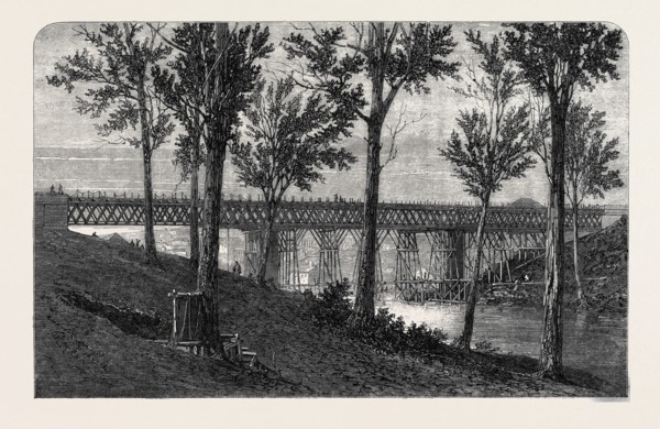 RAILWAY BRIDGE OVER THE RIVER BREMER, QUEENSLAND, AUSTRALIA, 1866