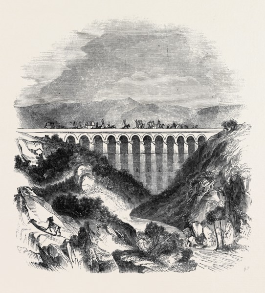 CROSSING HANNIBAL'S BRIDGE.