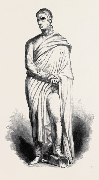 COLOSSAL STATUE OF THE LATE DUKE OF GORDON, AT ABERDEEN.