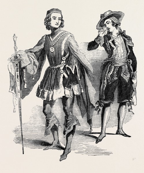 SERVITOR, GERMAN NOBLE; SERVITOR, SPANISH PEASANT; ETON MONTEM 1844