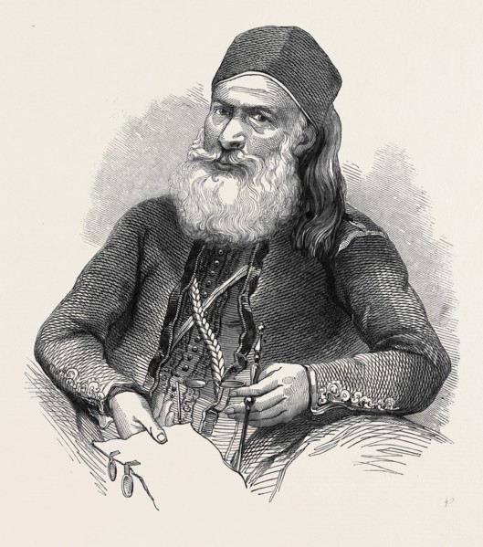 PORTRAIT OF THE LATE PACHA OF EGYPT