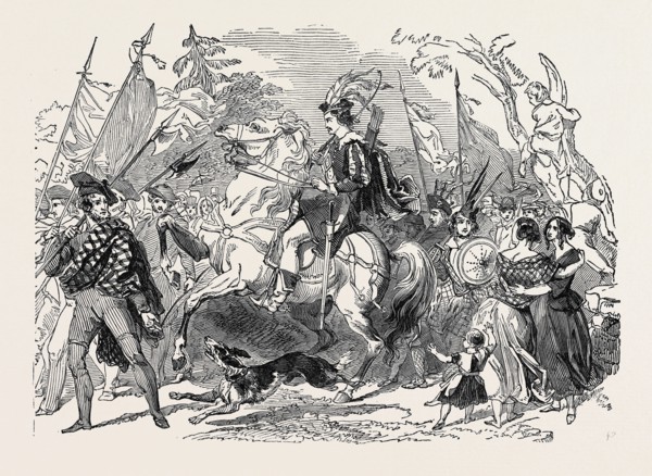 PROCESSION OF ARCHERS