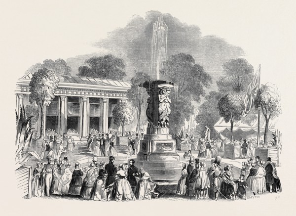 GRAND FETE AT MOUNT EDGECUMBE, THE BAZAAR AND ITALIAN GARDENS