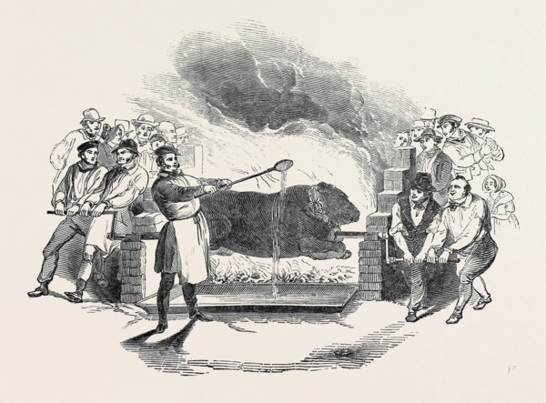 ROASTING THE OX, AT BUCKINGHAM
