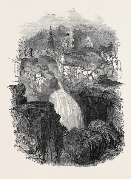 LOWER FALLS OF THE BRUAR