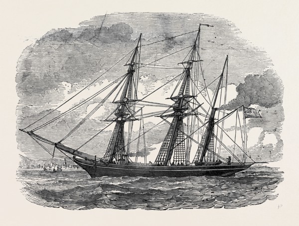 THE IRON STEAM SCREW COLLIER, "Q.E.D."