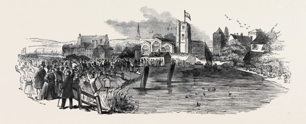 OPENING OF THE MAIDSTONE BRANCH RAILWAY, OPENING OF THE BRANCH RAILWAY FROM THE DOVER LINE TO