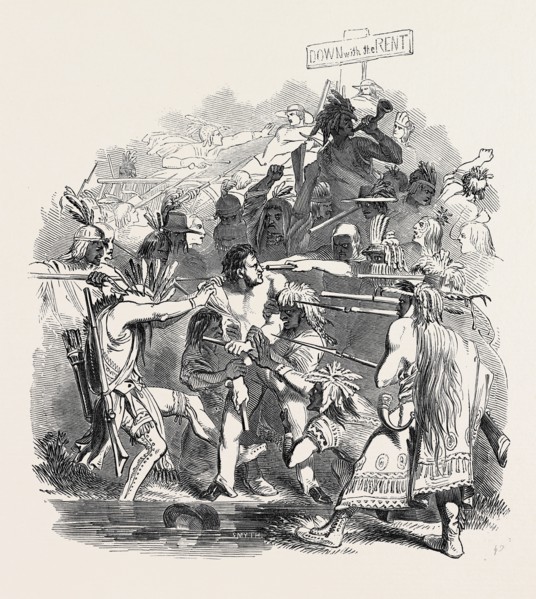ANTI-RENT INSURRECTION, ATTACK ON THE SHERIFF OF ALBANY